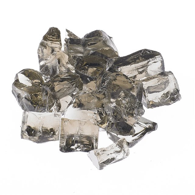 Grand Canyon RFG-10-PB 1/2-Inch Poseidon Reflective Fire Glass, 10-Pounds - Room By The Tree