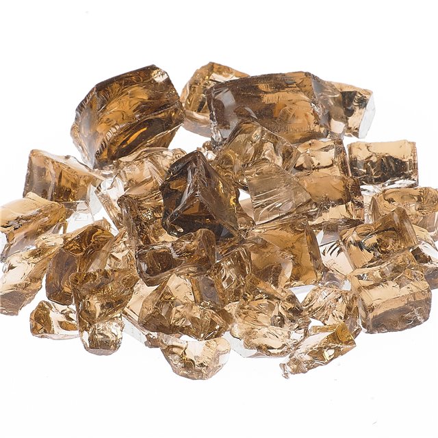 Grand Canyon RFG-10-PB 1/2-Inch Poseidon Reflective Fire Glass, 10-Pounds - Room By The Tree