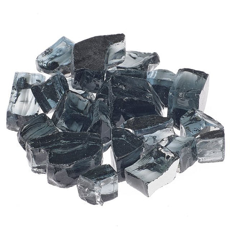 Grand Canyon RFG-10-PB 1/2-Inch Poseidon Reflective Fire Glass, 10-Pounds - Room By The Tree