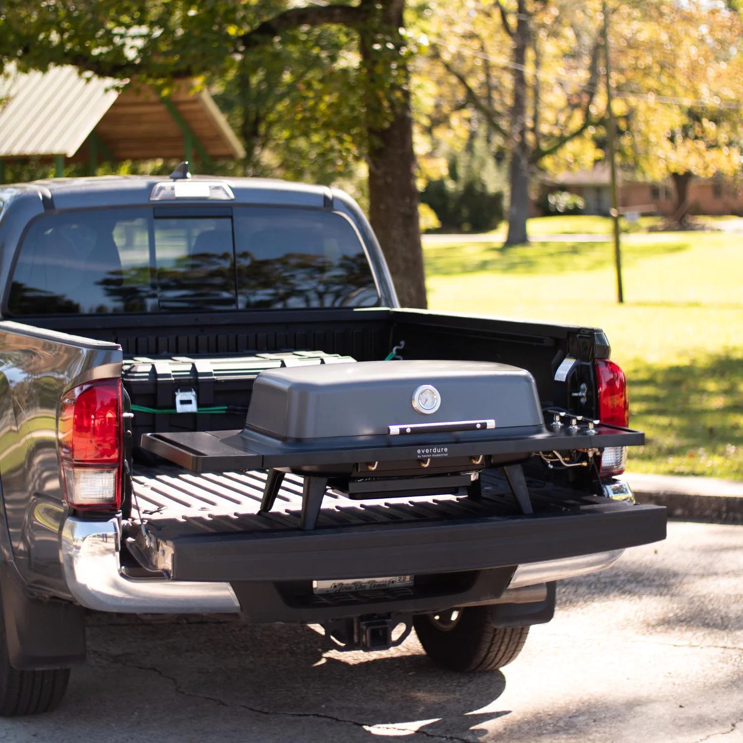 Everdure By Heston Blumenthal FURNACE 52-Inch 3-Burner Propane Gas Grill With Stand - HBG3GUS - Room By The Tree