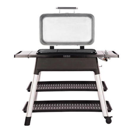 Everdure By Heston Blumenthal FURNACE 52-Inch 3-Burner Propane Gas Grill With Stand - HBG3GUS - Room By The Tree