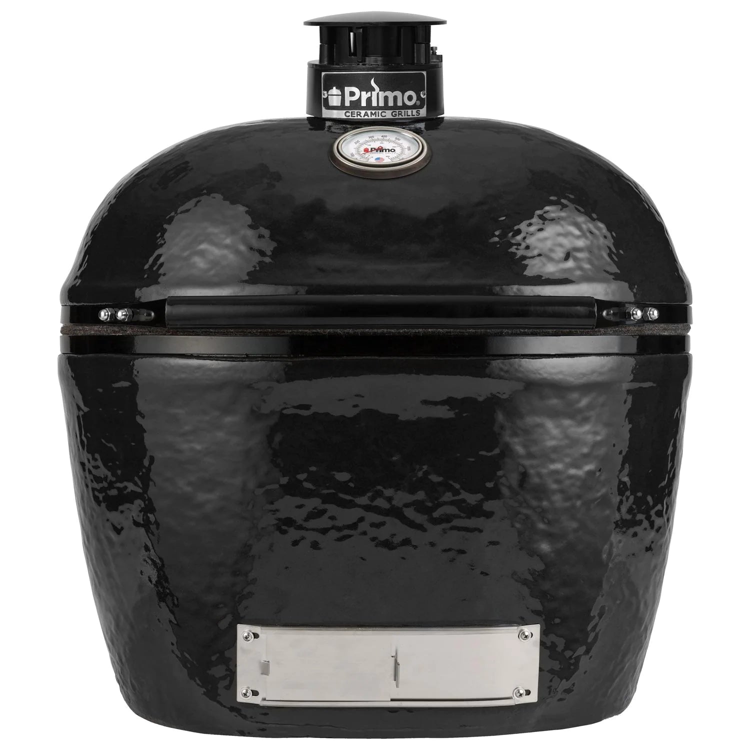 Primo Oval XL 400 Ceramic Kamado Grill With Stainless Steel Grates - PGCXLH (2021) - Room By The Tree