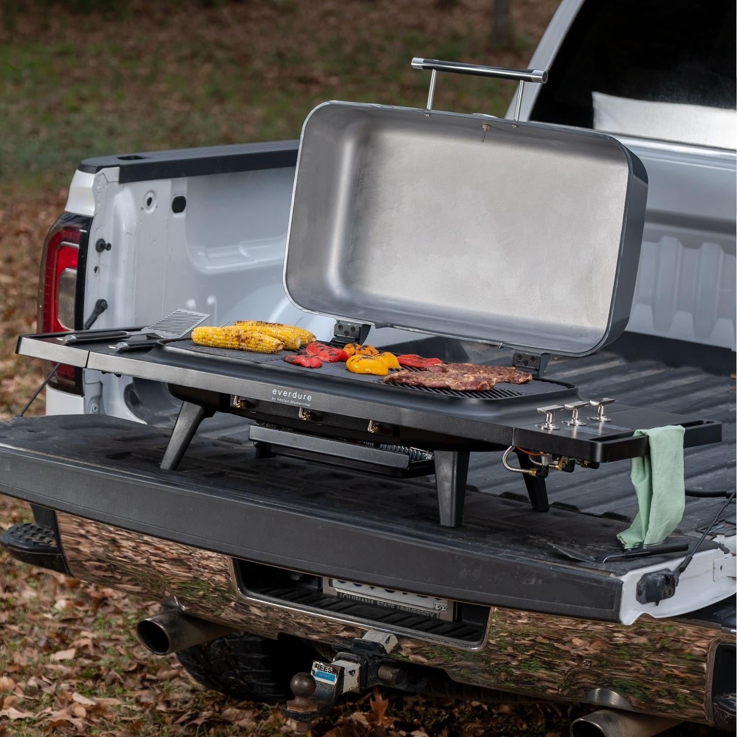 Everdure By Heston Blumenthal FURNACE 52-Inch 3-Burner Propane Gas Grill With Stand - HBG3GUS - Room By The Tree