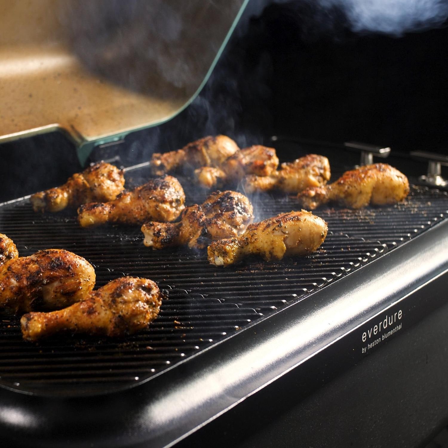 Everdure By Heston Blumenthal FURNACE 52-Inch 3-Burner Propane Gas Grill With Stand - HBG3GUS - Room By The Tree