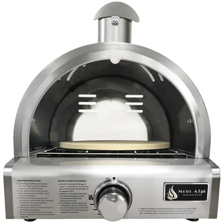 Mont Alpi Portable Propane Gas Outdoor Pizza Oven - MAPZ-SS - Room By The Tree