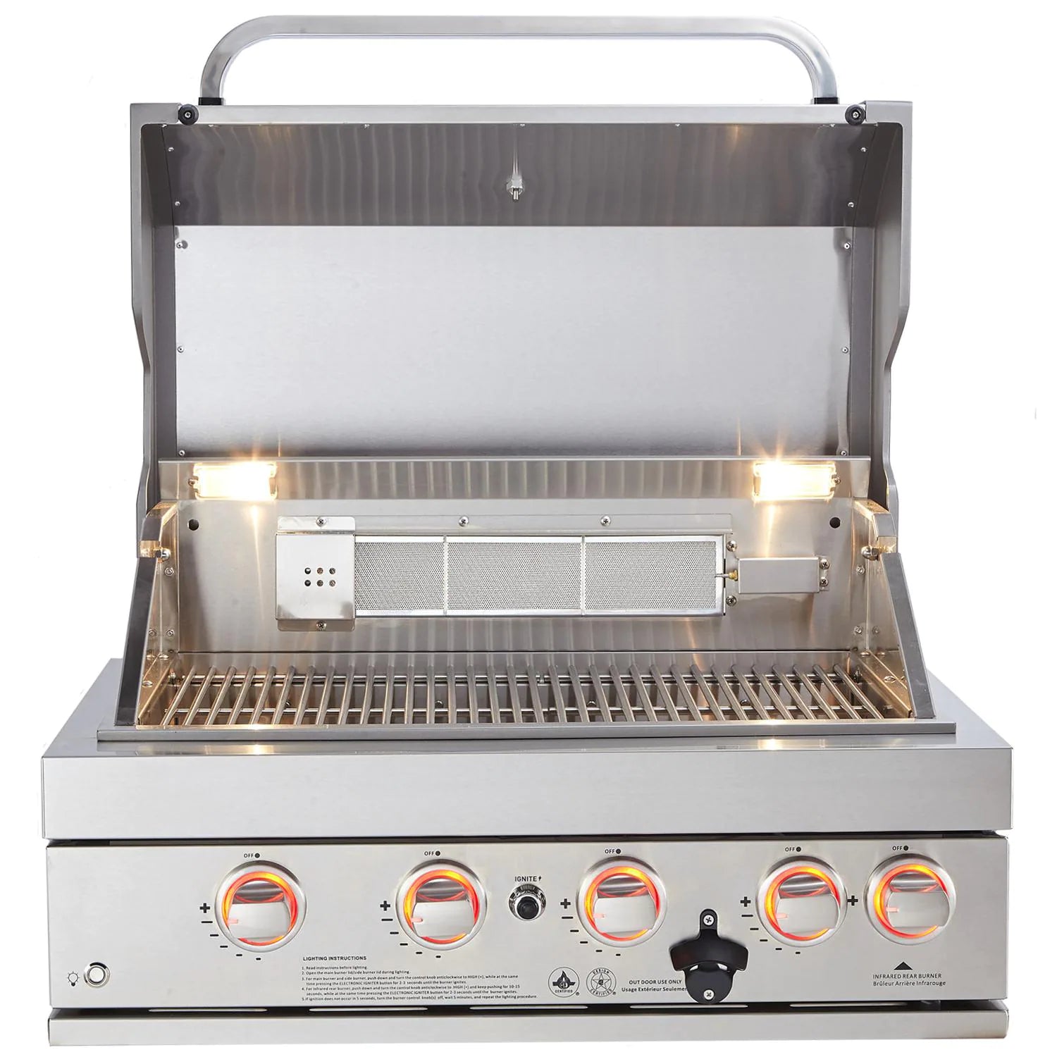 Mont Alpi 400 32-Inch Built-In Propane Gas Grill - MABi400 - Room By The Tree