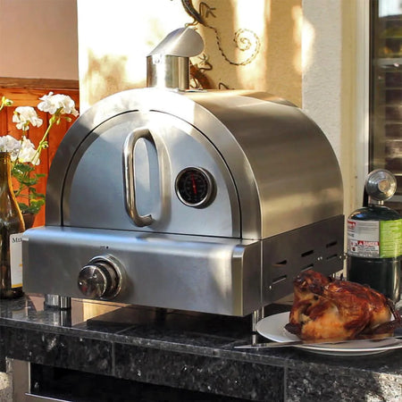 Mont Alpi Portable Propane Gas Outdoor Pizza Oven - MAPZ-SS - Room By The Tree