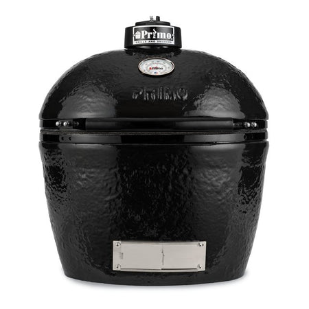 Primo Oval XL 400 Ceramic Kamado Grill With Stainless Steel Grates - PGCXLH (2021) - Room By The Tree