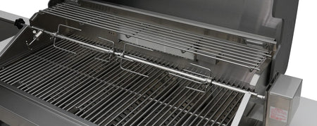 Mont Alpi 400 Deluxe Propane Gas Island Grill W/ Refrigerator Cabinet - MAi400-DFC - Room By The Tree