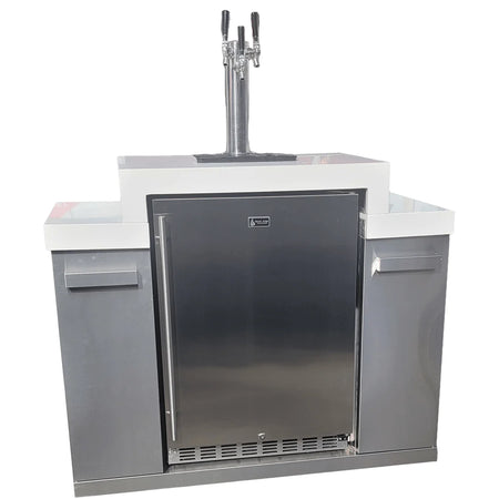 Mont Alpi Outdoor Rated Triple Tap Kegerator Cabinet Module - MA-KEG - Room By The Tree