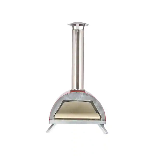 WPPO Le Peppe Portable Red Wood Fired Pizza Oven with Peel - WKE-01 - Room By The Tree