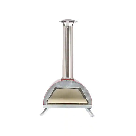 WPPO Le Peppe Portable Red Wood Fired Pizza Oven with Peel - WKE-01 - Room By The Tree