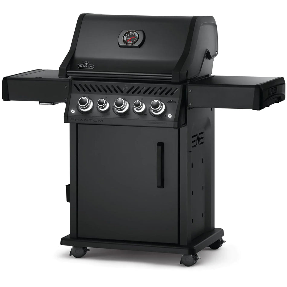 Napoleon Phantom Rogue SE 425 RSIB Natural Gas Grill with Infrared Rear & Side Burners - Matte Black