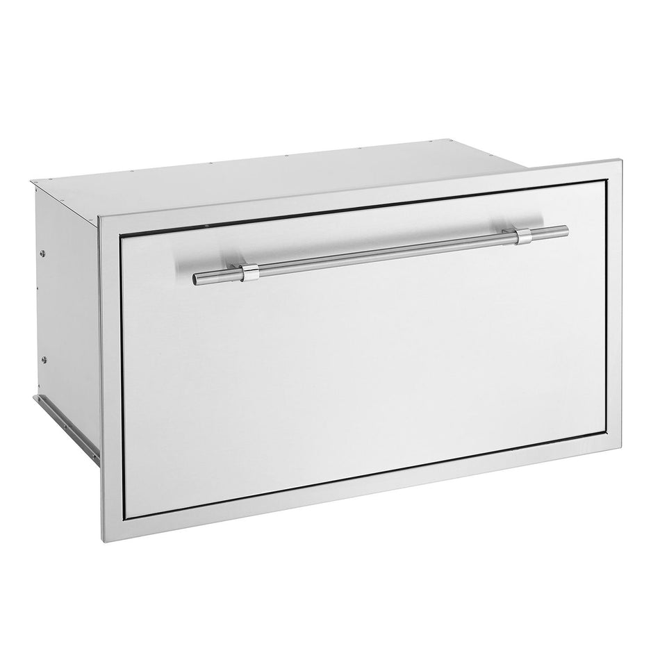 American Made Grills SSDR1-36AMG Fuel Storage Drawer, Stainless Steel, 34.5x17.75-Inch