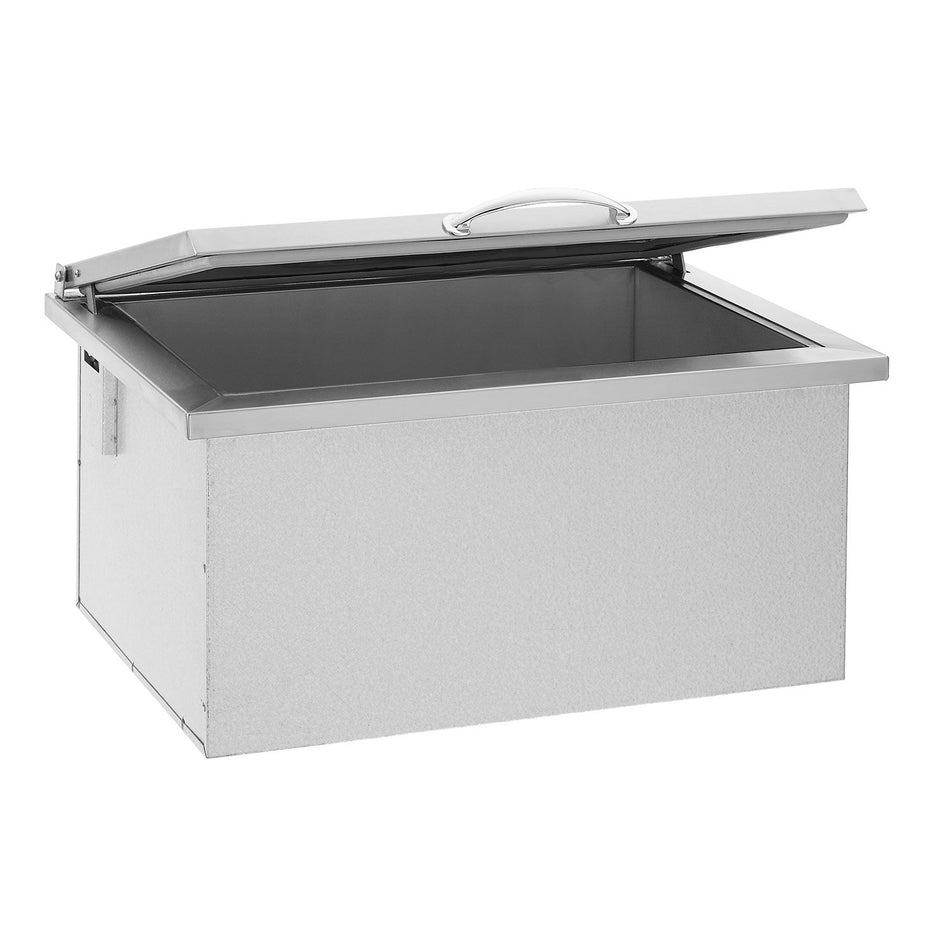 Summerset SSIC-28 Drop In Ice Chest, Stainless Steel, Large 28" x 26"
