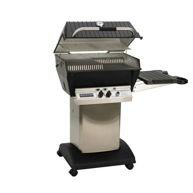 Broilmaster Premium Series 27" Freestanding Liquid Propane Grill with 2 Standard Burners in Black (P3PK5) - Room By The Tree 
