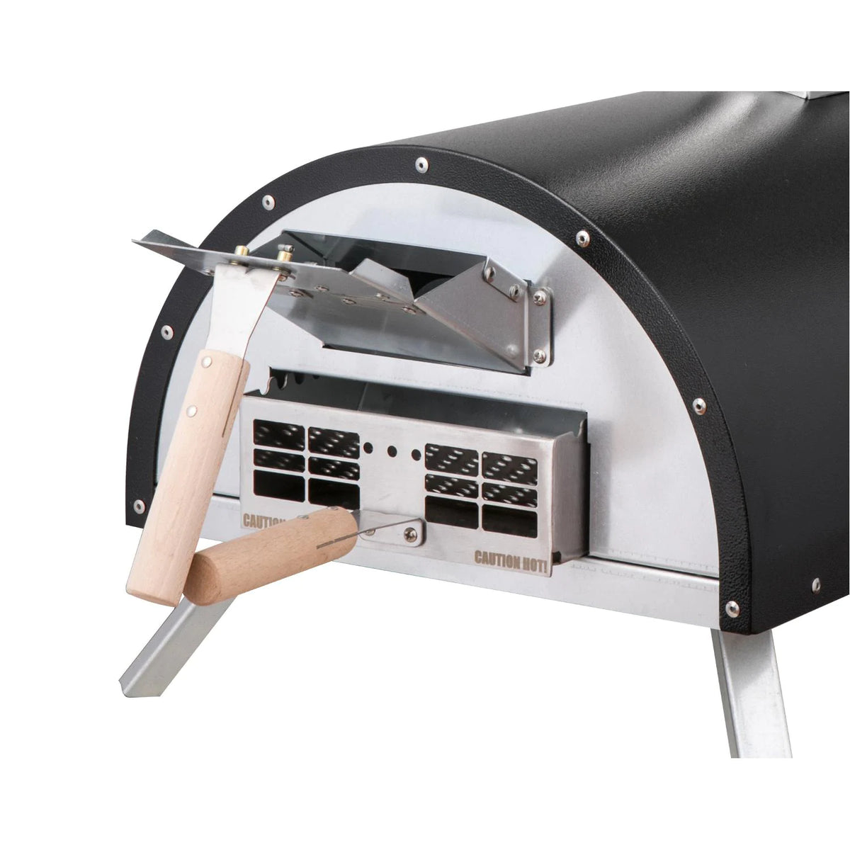 WPPO Le Peppe Portable Red Wood Fired Pizza Oven with Peel - WKE-01 - Room By The Tree 