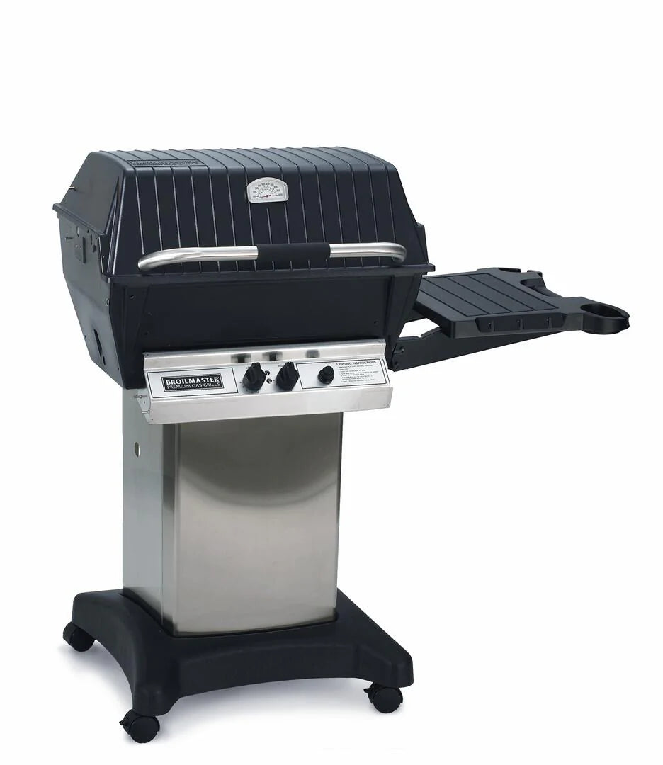 Broilmaster Premium Series 27" Freestanding Liquid Propane Grill with 2 Standard Burners in Black (P3PK5) - Room By The Tree 