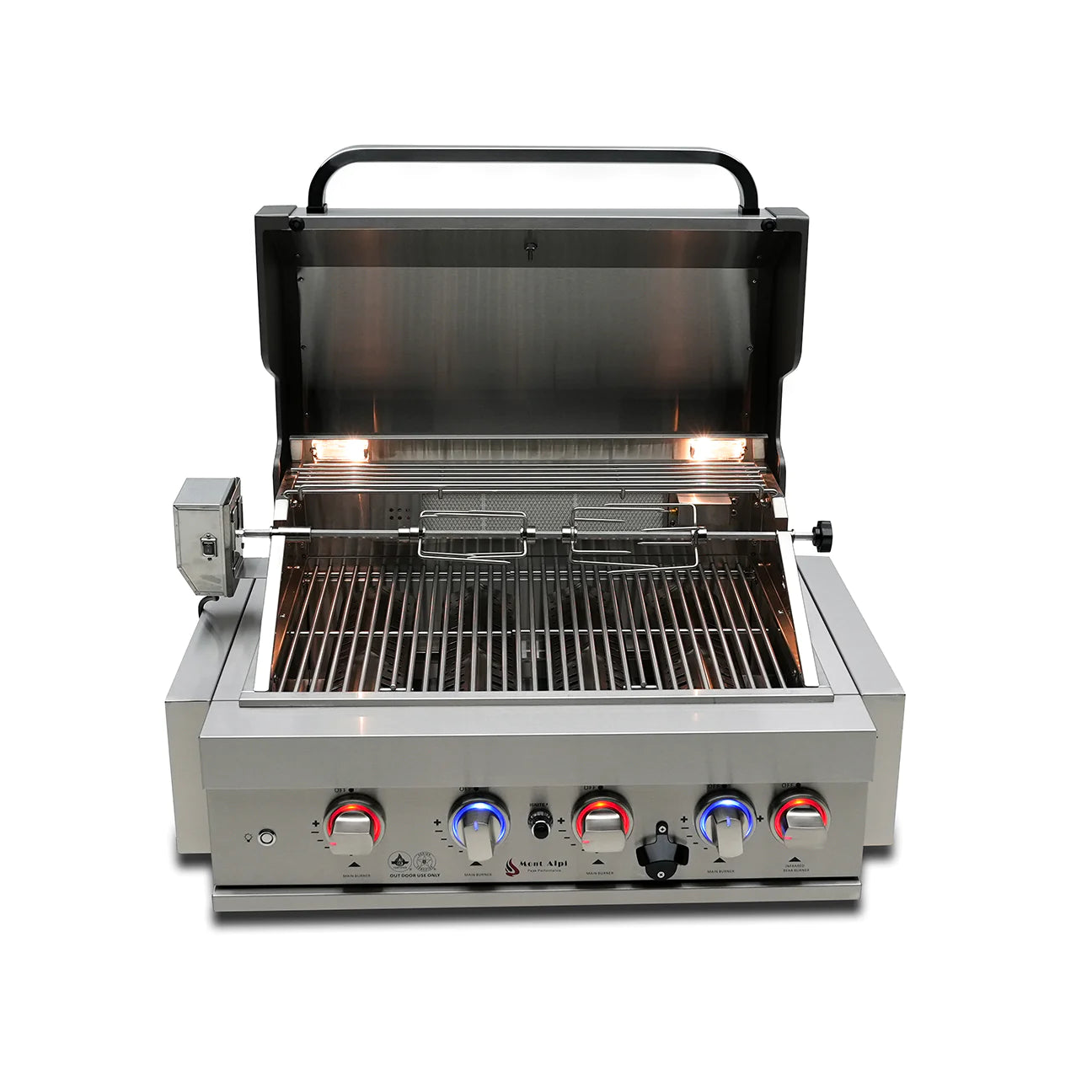 Mont Alpi 400 32-Inch Built-In Propane Gas Grill - MABi400 - Room By The Tree 
